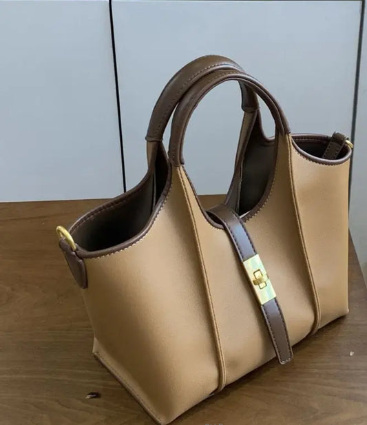 Women’s Bag Premium Feel Water Bucket PU Leather Bag.