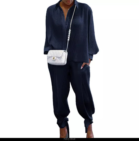 Two Piece Set Women Top And Pants Tracksuits