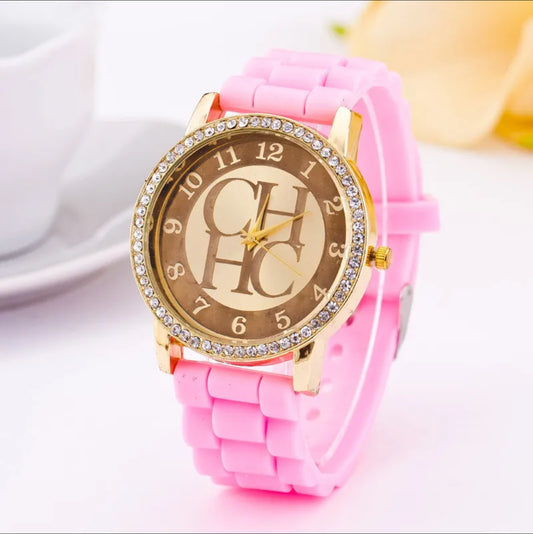 New Famous Brand Gold Casual Quartz Watch Women Sports